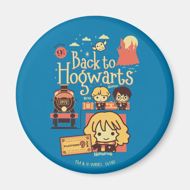 ÍMAN HARRY POTTER™ | DE VOLTA AO HOGWARTS™ (Frente)