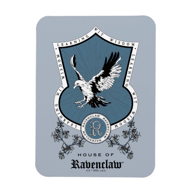 Íman HARRY POTTER™ | Desenho Delicado RAVENCLAW™ Crest (Vertical)