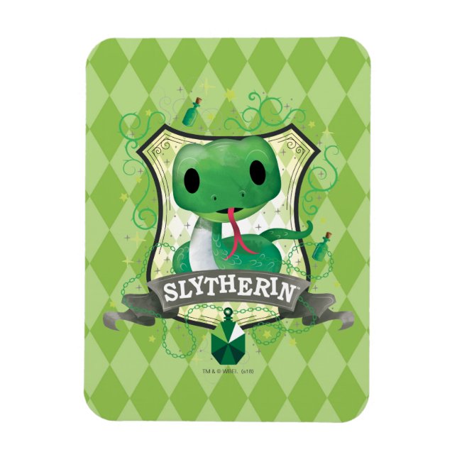 Íman Harry Potter | Encantamento do SLYTHERIN™ (Vertical)