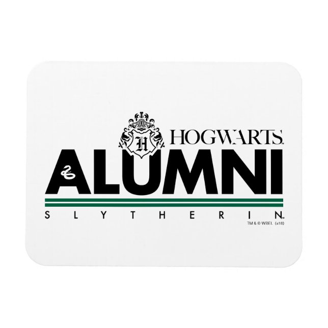 Íman Harry Potter | HOGWARTS™ Alumni SLYTHERIN™ (Horizontal)