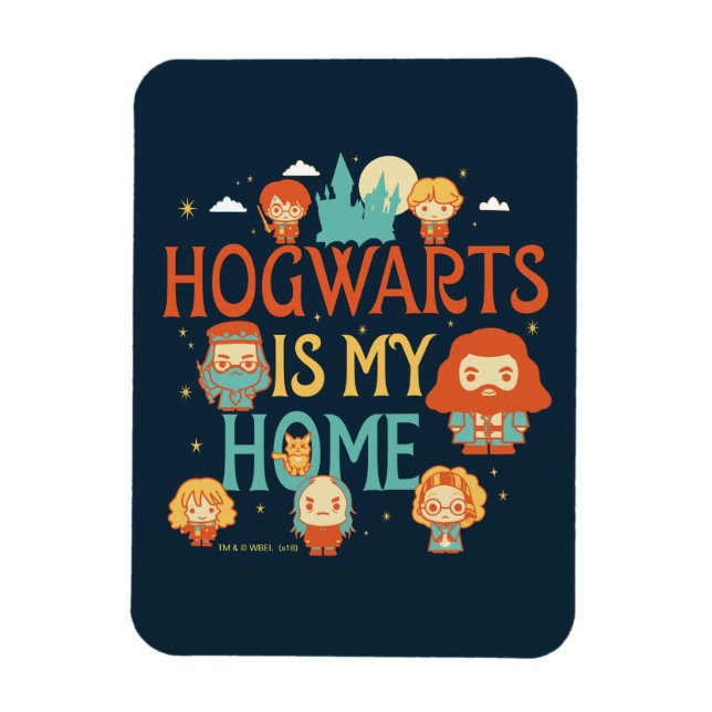 ÍMAN  HARRY POTTER™ | HOGWARTS™ É MINHA CASA (Vertical)