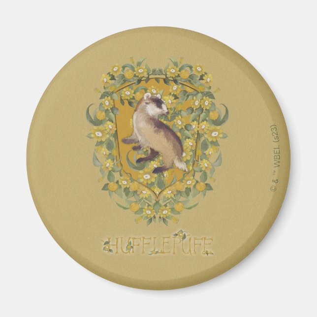 Íman HARRY POTTER™ | HUFFLUFF™ Crest (Frente)