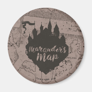 Íman Harry Potter   Mapa do castelo HOGWARTS™ Maraude