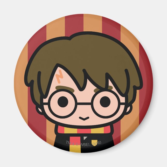Íman Harry Potter Personagem de desenho animado Art (Frente)