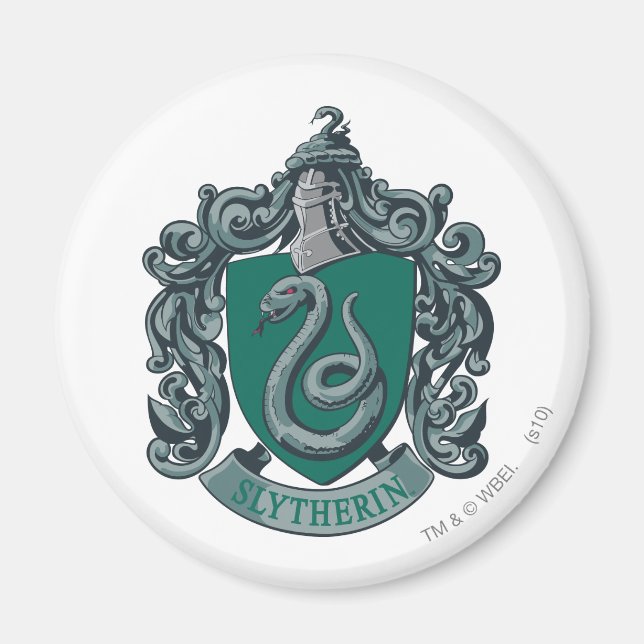 Íman Harry Potter | Slytherin Crest Green (Frente)