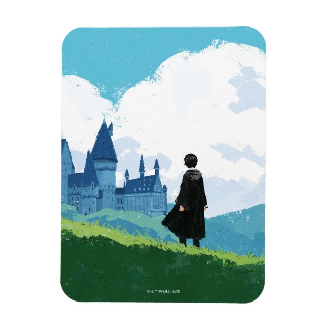 Íman HARRY POTTER™ SOBREINDO HOGWARTS™ Castle (Vertical)