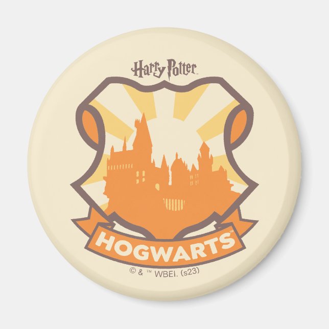Íman HARRY POTTER™ | Verão Magic HOGWARTS™ Crest (Frente)