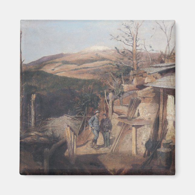 Íman Hartmresponillerkopf, View de Roche-Sermet, 1915 (Frente)