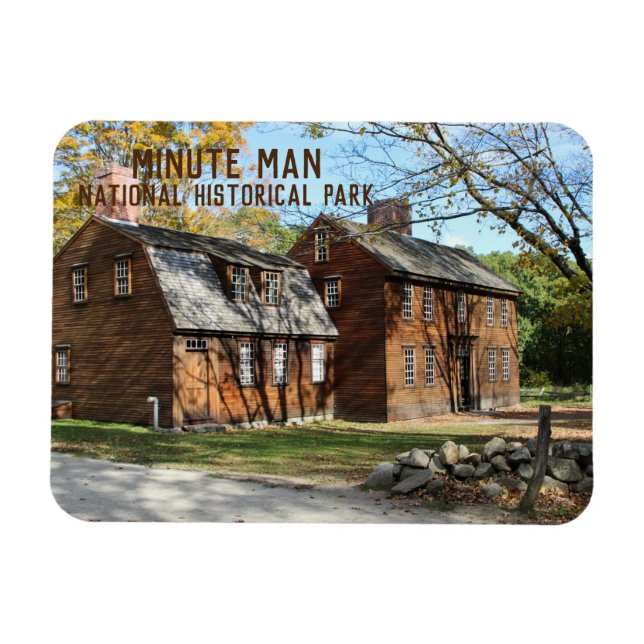 Íman Hartwell Tavern, Minute Man National Hist. Parque (Horizontal)