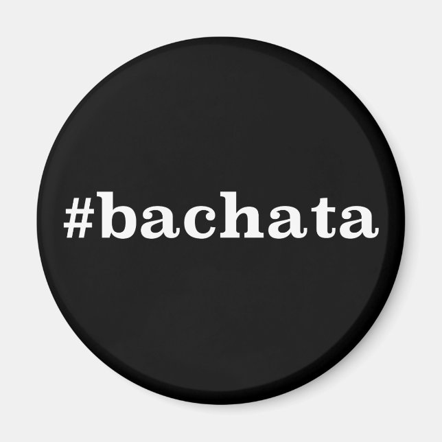 Íman Hashtag Bachata (Frente)