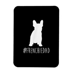 Íman hashtag frenchie pai presente de pai de buldogue