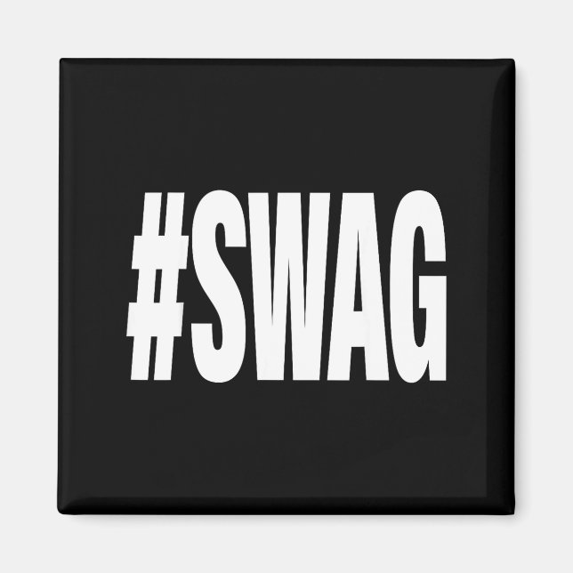 Íman Hashtag swag  (Frente)