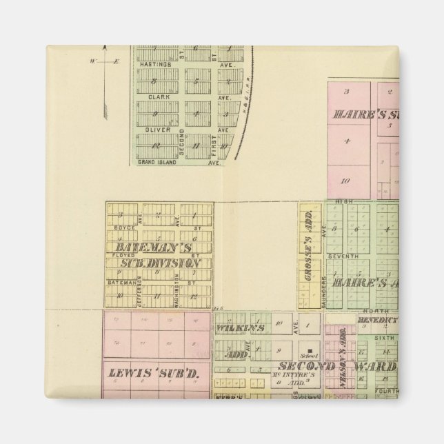 Íman Hastings, Nebraska (Frente)