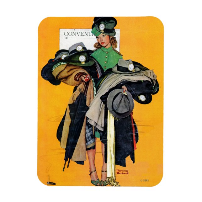 Íman Hatcheck Girl (Vertical)