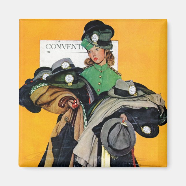 Íman Hatcheck Girl (Frente)