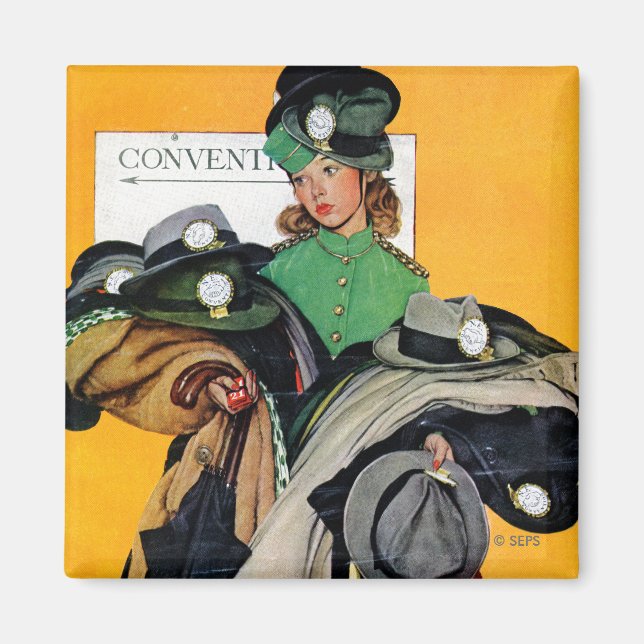 Íman Hatcheck Girl (Frente)