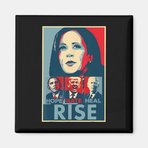 Íman Hate Heal Cresce Presidente Kamala Harris Campai