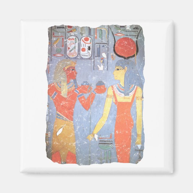 Íman Hathor e Horemheb (Frente)