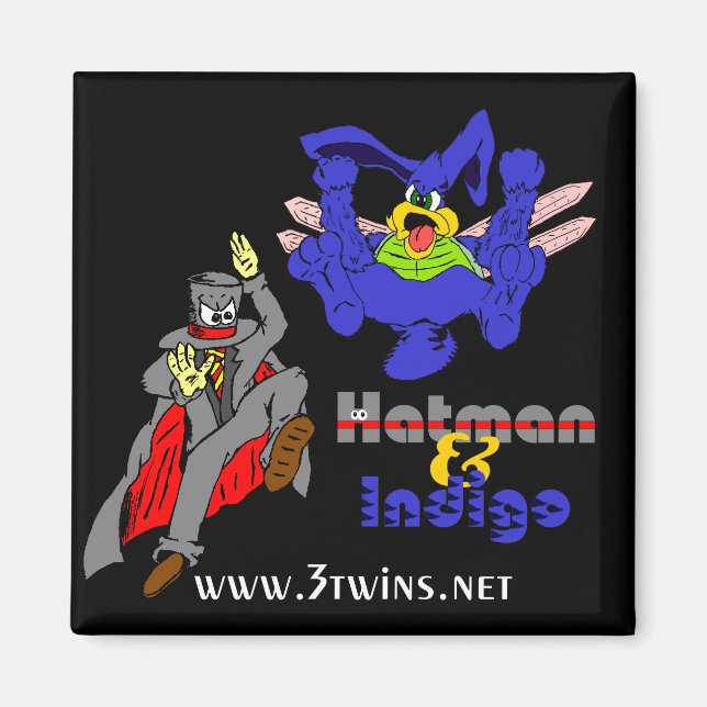 Íman Hatman & Indigo Magnet (Frente)