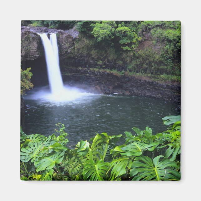 Íman Havaí, Ilha Grande, Hilo, Cachoeira Arco-Íris, Exu (Frente)