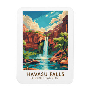 Íman Havasu Falls Grand Canyon Viagem Art Vintage