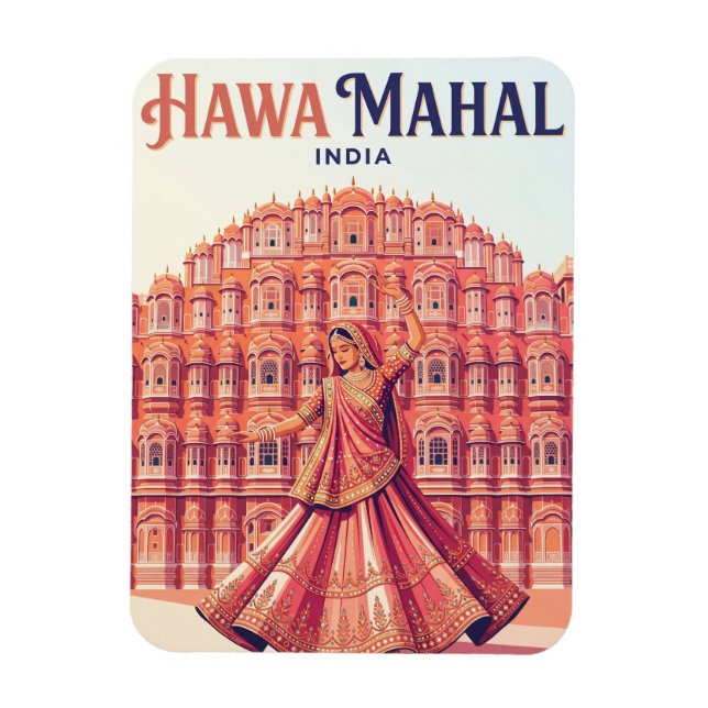 Íman Hawa Mahal Índia (Vertical)