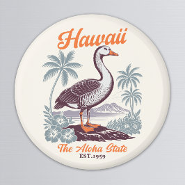 Íman Hawaii Aloha State Goose Graphic 