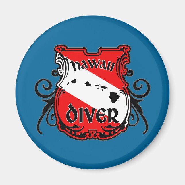 Íman Hawaii Diver (Frente)