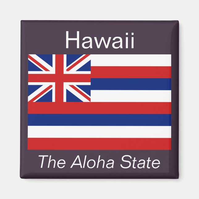 Íman Hawaii Flag Magnet (Frente)