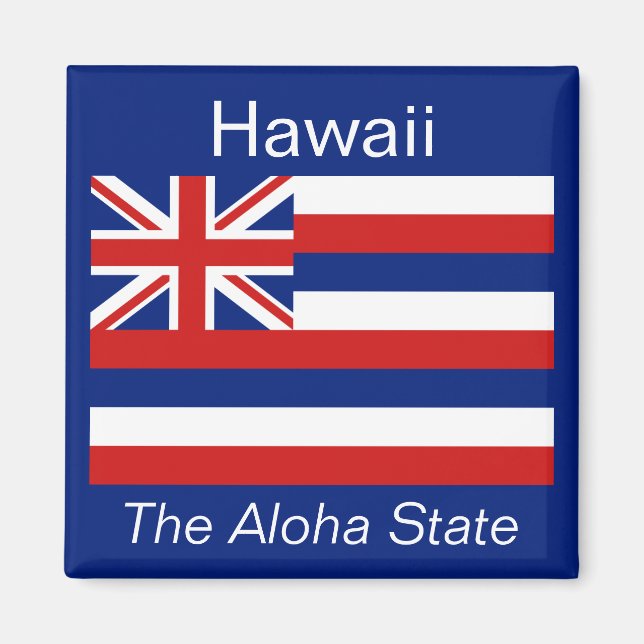 Íman Hawaii Flag Magnet (Frente)