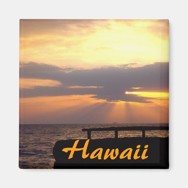 Íman Hawaii Horizon Sunset (Frente)