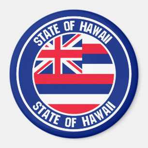 Íman Hawaii Round Emblem