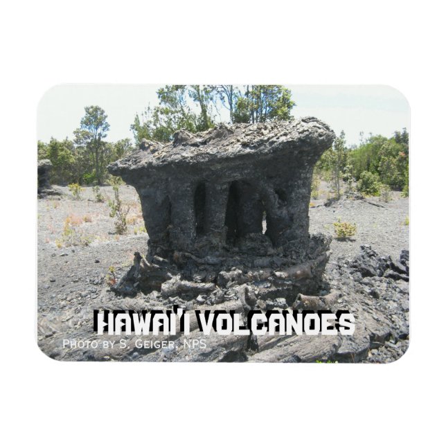 Íman Hawai'i Volcanoes Magnet (Horizontal)