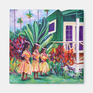 Íman Hawaiian Keiki Hula Girls