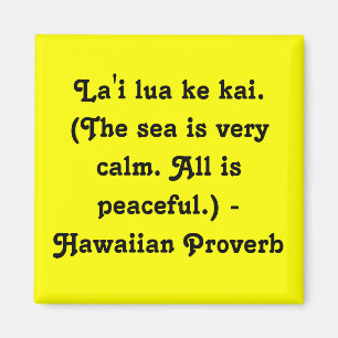 Íman Hawaiian Sayings