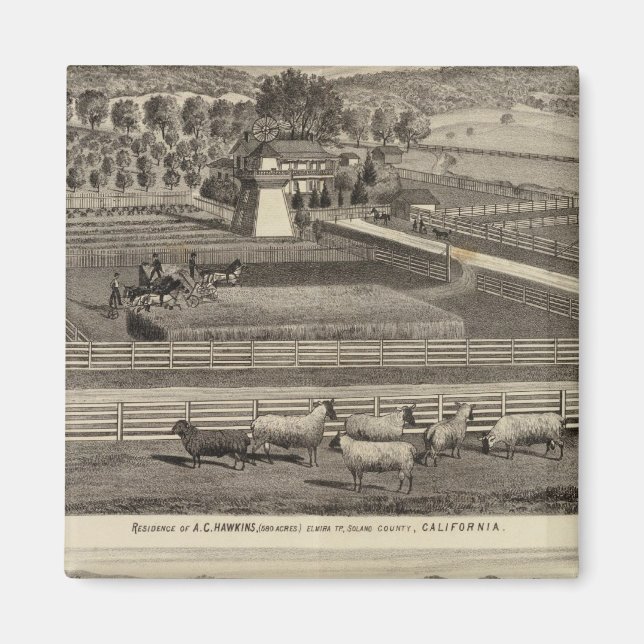 Íman Hawkins, residências Mayes (Frente)