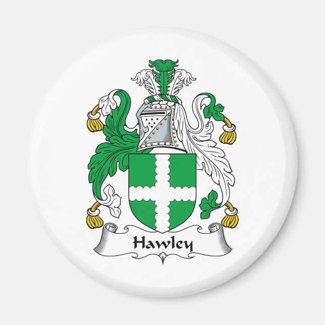 Íman Hawley Family Crest (Frente)