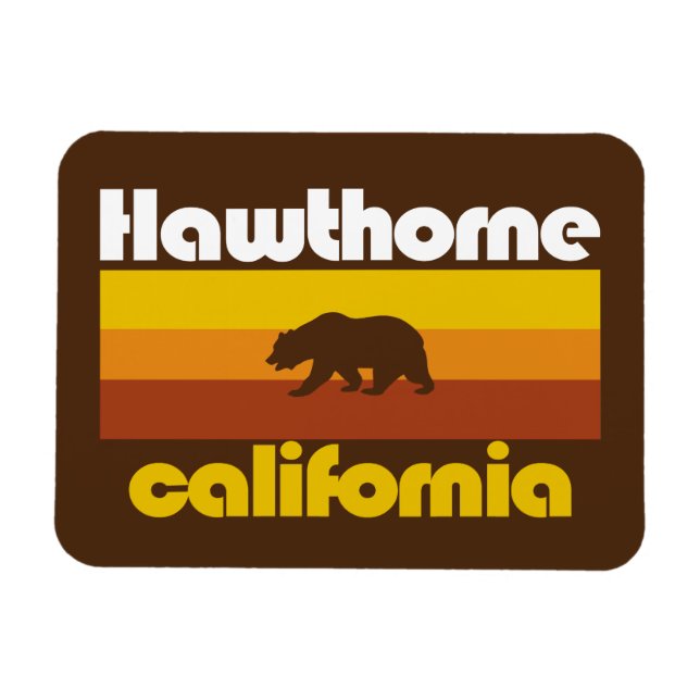 Íman Hawthorne, Califórnia (Horizontal)