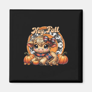 Íman Hay Ali Pumkin Highland Cow Fall Autumn Thanksgi