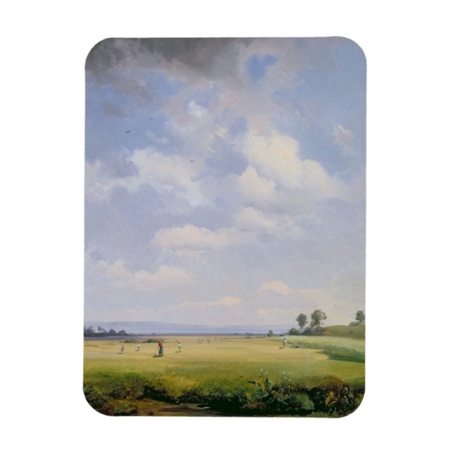 Íman Haymaking, 1838 (óleo na canvas) (Vertical)