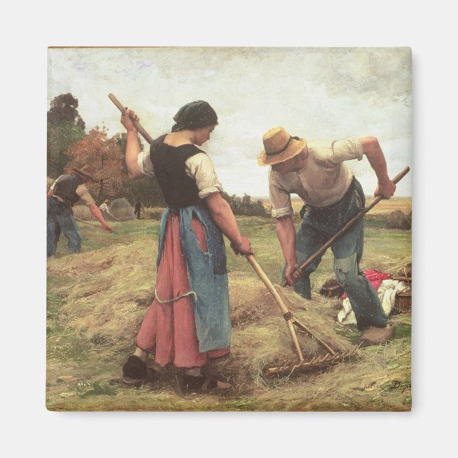 Íman Haymaking, 1880 (Frente)
