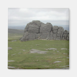 Íman Haytor. Rochas em Devon Inglaterra