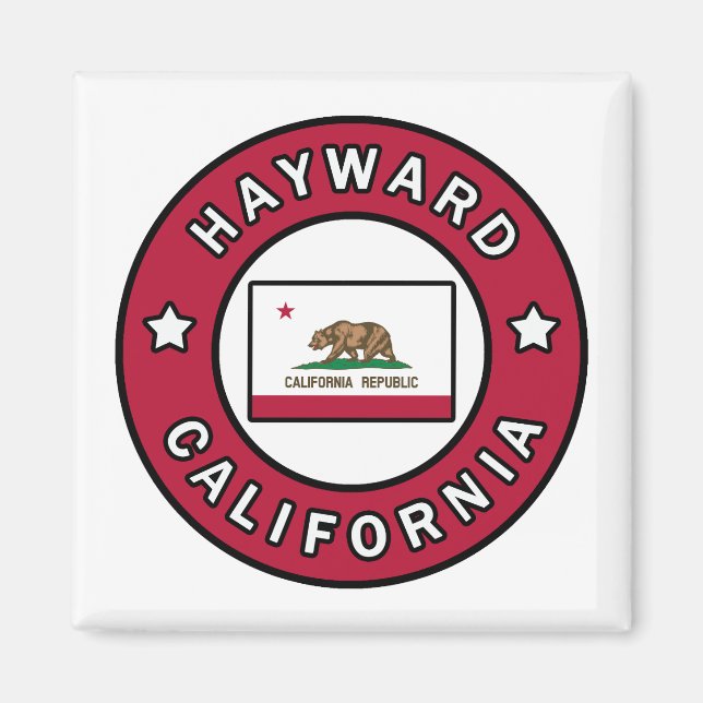 Íman Hayward California (Frente)
