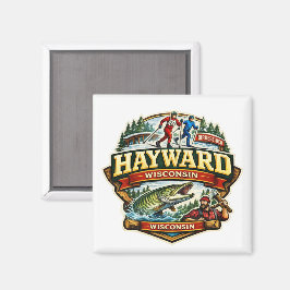 Íman Hayward Vintage Wisconsin Esqui Birkebeiner