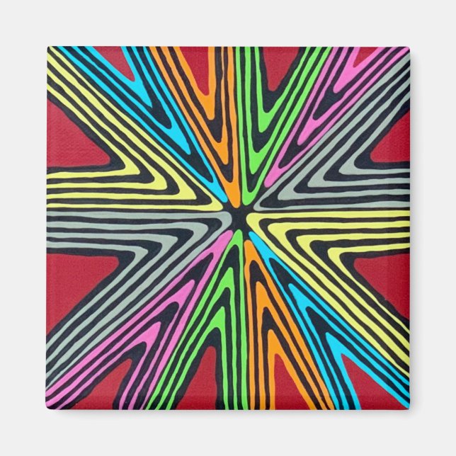 Íman Haywire no Neon Magnet (Frente)