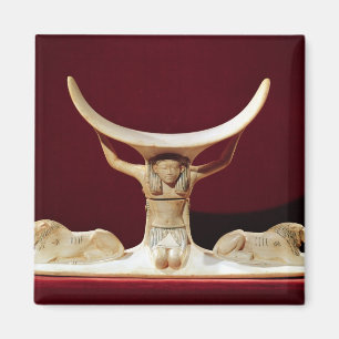 Íman Headrest com Shu, deus egípcio do ar