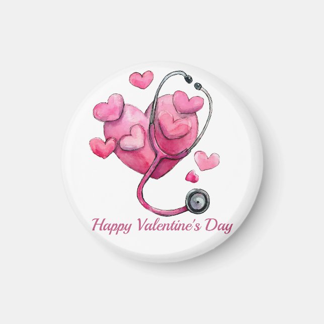 Íman Healing Hearts Valentine Design (Frente)