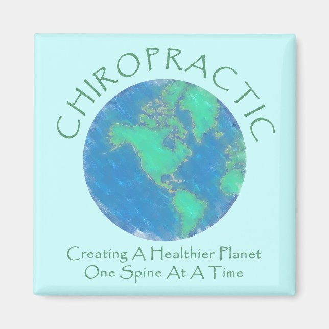 Íman Healthier Planet Chiro (Frente)