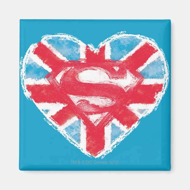 Íman Heart British S-Shield (Frente)