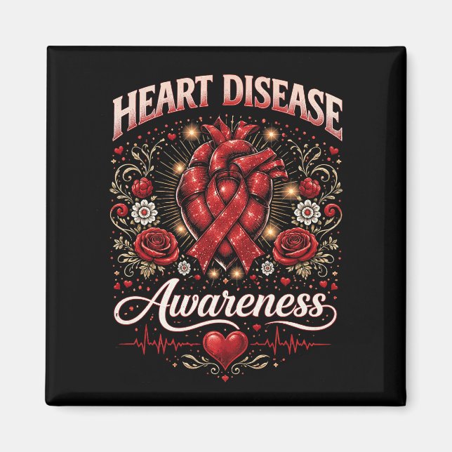 Íman Heart Disease Awareness (Frente)